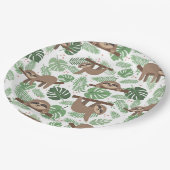 Schlitzpapierplatte Pappteller (Schrägansicht)