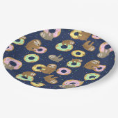 Schlitzpapierplatte Pappteller (Schrägansicht)