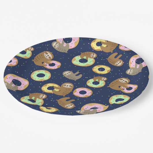 Schlitzpapierplatte Pappteller (Schrägansicht)