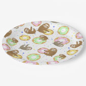 Schlitzpapierplatte Pappteller (Schrägansicht)