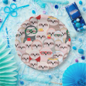 Schlitzpapierplatte Pappteller (Party)