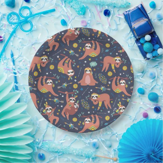 Schlitzpapierplatte Pappteller (Party)