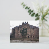 Schloss-1 Postkarte (Stehend Vorderseite)