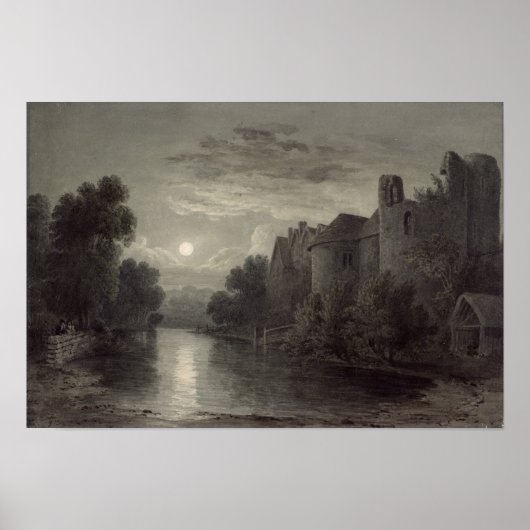Schloss Allington, in der Nähe von Maidstone, Kent Poster (Vorne)