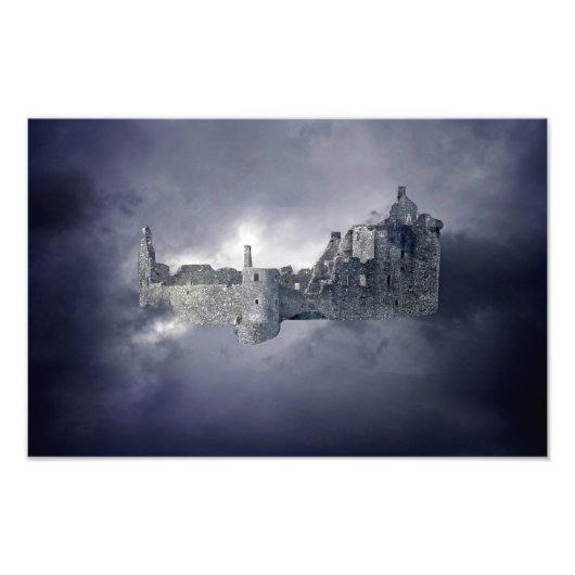 Schloss am Himmel Fotodruck (Vorne)