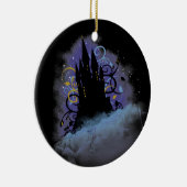 Schloss am Himmel Keramik Ornament (Rechts)