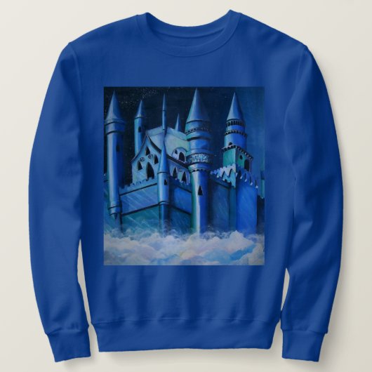 Schloss am Himmel Sweatshirt (Design vorne)