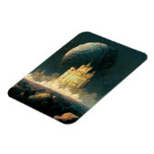 Schloss am Rande der Weltanschauung - Sci-Fi Magnet (Linke Seite)