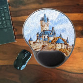 Schloss am Rhein Mousepad