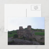 Schloss am Rhein Postkarte (Vorne/Hinten)