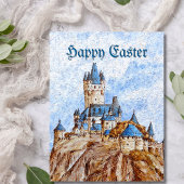 Schloss am Rhein Postkarte