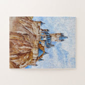 Schloss am Rhein Puzzle (Horizontal)