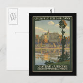 Schloss Amboise Postkarte (Vorne/Hinten)
