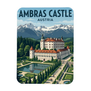 Schloss Ambras Österreich Magnet