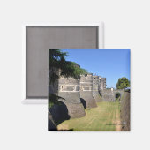 Schloss Angers in Frankreich Magnet (Vorderseite/Rückseite)