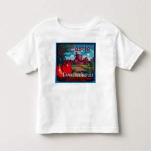 Schloss Apple beschriften - Westbank B.C. Kanada Kleinkind T-shirt
