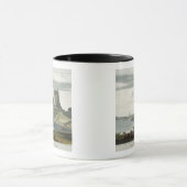 Schloss auf heiliger Insel, Northumberland, von Tasse (Zentrum)