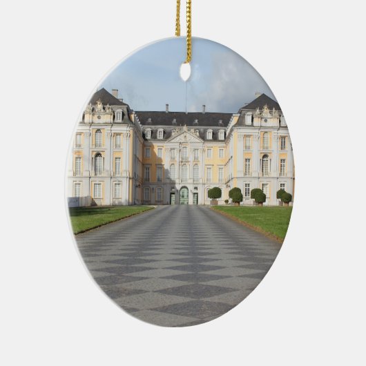 Schloss Augustusburg in Brühl, Deutschland Keramik Ornament (Rechts)