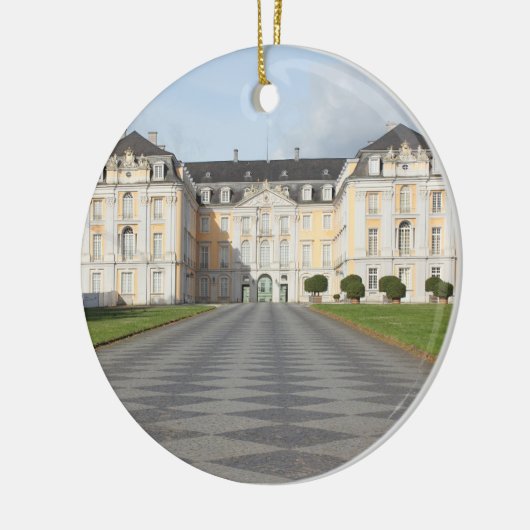 Schloss Augustusburg in Brühl, Deutschland Keramik Ornament (Links)