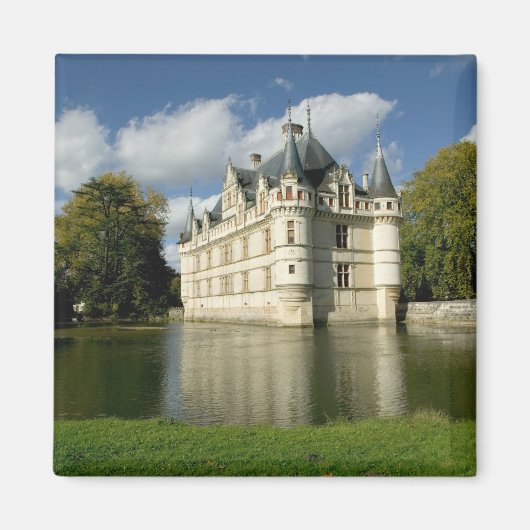 Schloss Azay-le-Rideau, Indre-et-Loire, 2 Magnet (Vorne)