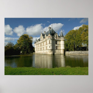 Schloss Azay-le-Rideau, Indre-et-Loire, 2 Poster