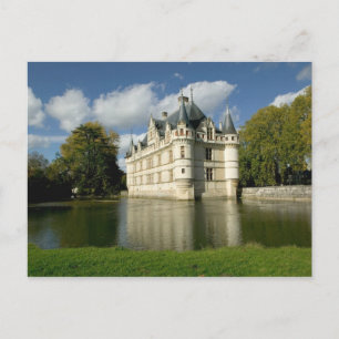 Schloss Azay-le-Rideau, Indre-et-Loire, 2 Postkarte