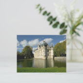 Schloss Azay-le-Rideau, Indre-et-Loire, 2 Postkarte (Stehend Vorderseite)