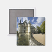 Schloss Azay-le-Rideau, Indre-et-Loire, 3 Magnet (Vorderseite/Rückseite)