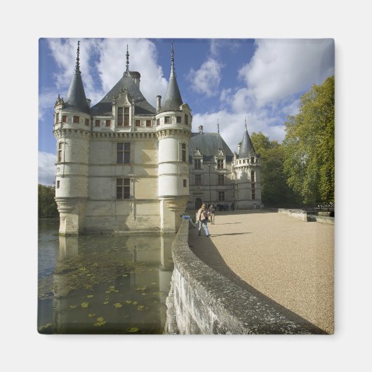 Schloss Azay-le-Rideau, Indre-et-Loire, 3 Magnet (Vorne)