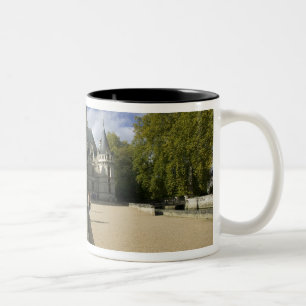 Schloss Azay-le-Rideau, Indre-et-Loire, 3 Zweifarbige Tasse