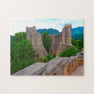 Schloss Badenweiler Schwarzwald. Puzzle