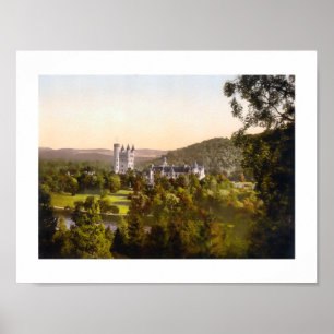 Schloss Balmoral, Aberdeenshire, Schottland Poster