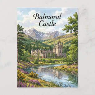 Schloss Balmoral Schottland Postkarte
