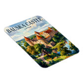 Schloss Bauska Lettland Magnet (Rechte Seite)
