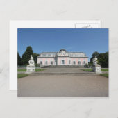 Schloss Benrath - Nah-up-Ansicht Postkarte (Vorne/Hinten)