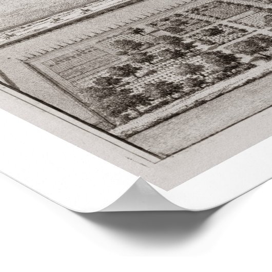 Schloss Berkeley, Sitz des Earls of Berkeley (eng Poster (Ecke)