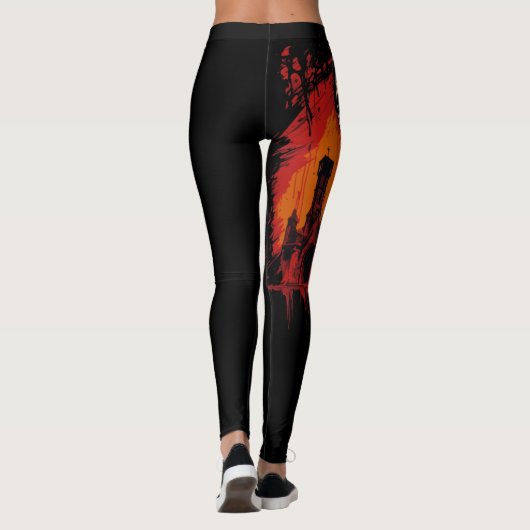 Schloss Bloodmoon Leggings (Rückseite)