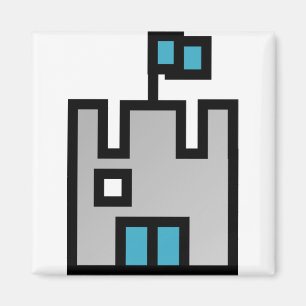 Schloss Blue Magnet