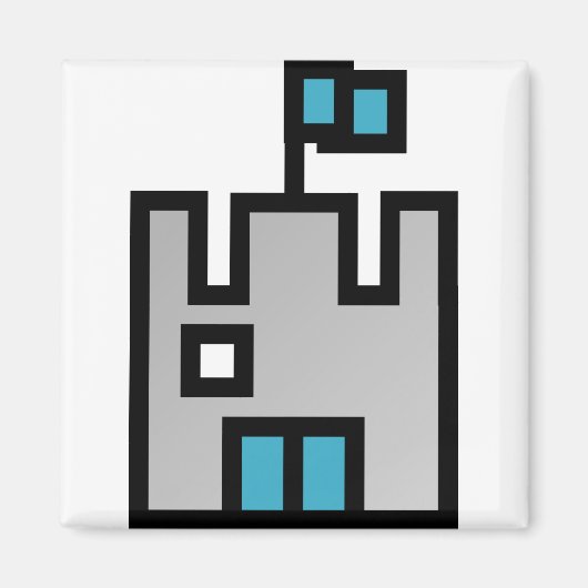 Schloss Blue Magnet (Vorne)