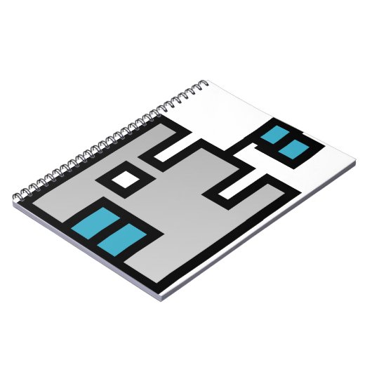 Schloss Blue Notizblock (Linke Seite)