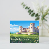 Schloss Borgholm Schweden Postkarte (Stehend Vorderseite)