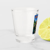 Schloss Bran Rumänien Schnapsglas (Links)