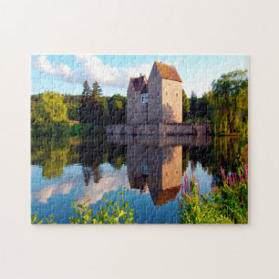 Schloss Brennhausen Deutschland. Puzzle