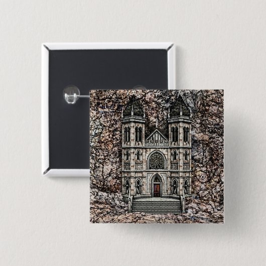 Schloss Button (Vorne & Hinten)