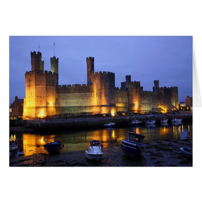 Schloss Caernarfon (Vorderseite (Horizontal))