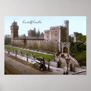 Schloss Cardiff (1900) Poster