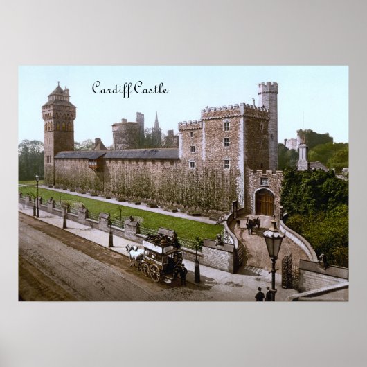Schloss Cardiff (1900) Poster (Vorne)