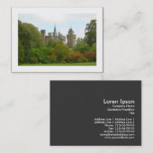 Schloss Cardiff (grenzt) Visitenkarte (Vorne/Hinten)