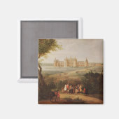 Schloss Chambord, 1722 Magnet (Vorderseite/Rückseite)