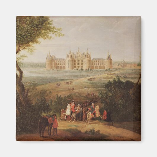 Schloss Chambord, 1722 Magnet (Vorne)